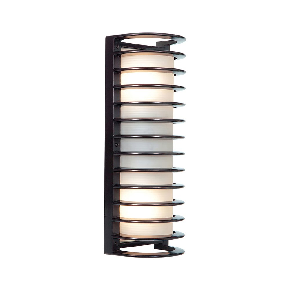 2 Light Outdoor LED Wall Mount. Picture 1