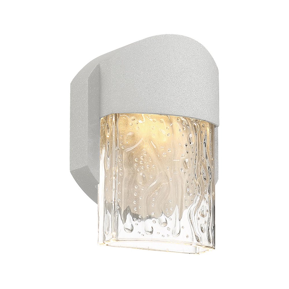 Outdoor LED Wall Mount in Satin Color. Picture 1