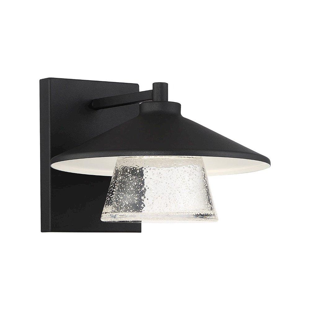 Outdoor LED Wall Mount in Black Color. Picture 1