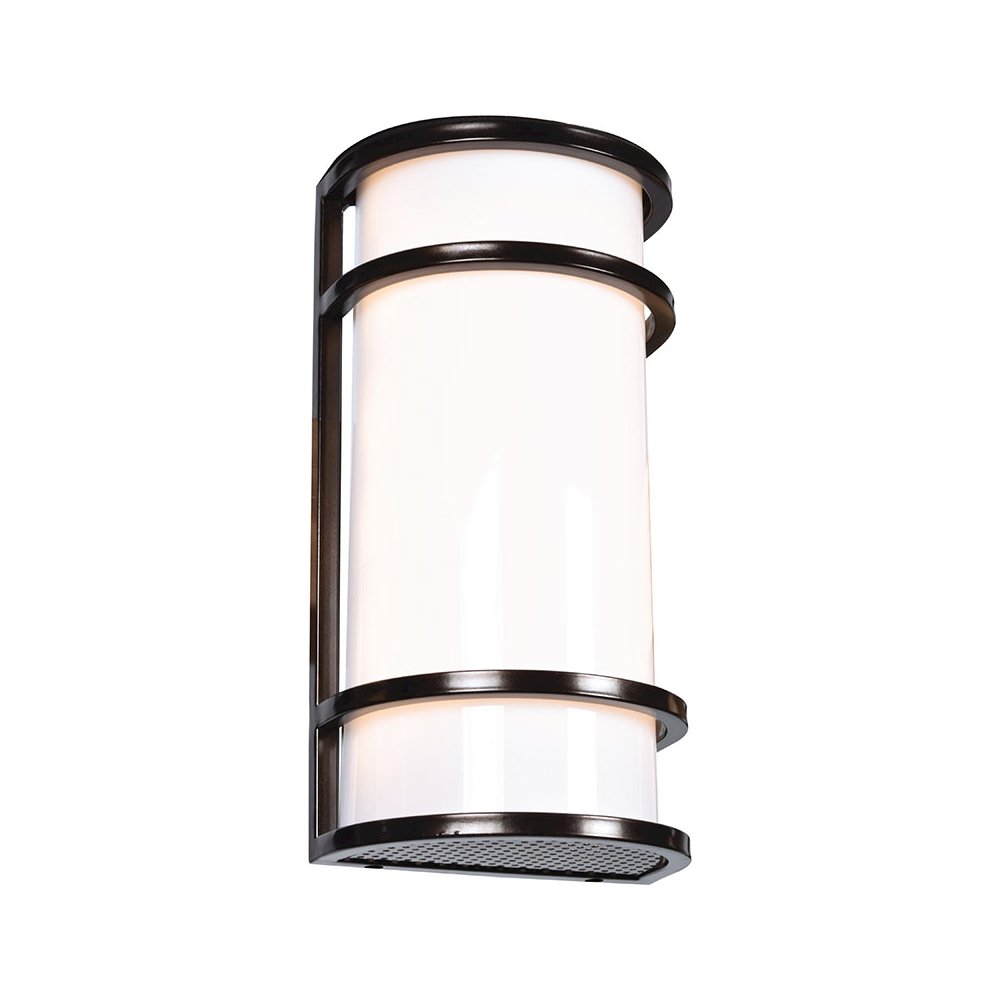 Dual Voltage Outdoor LED Wall Mount. Picture 1