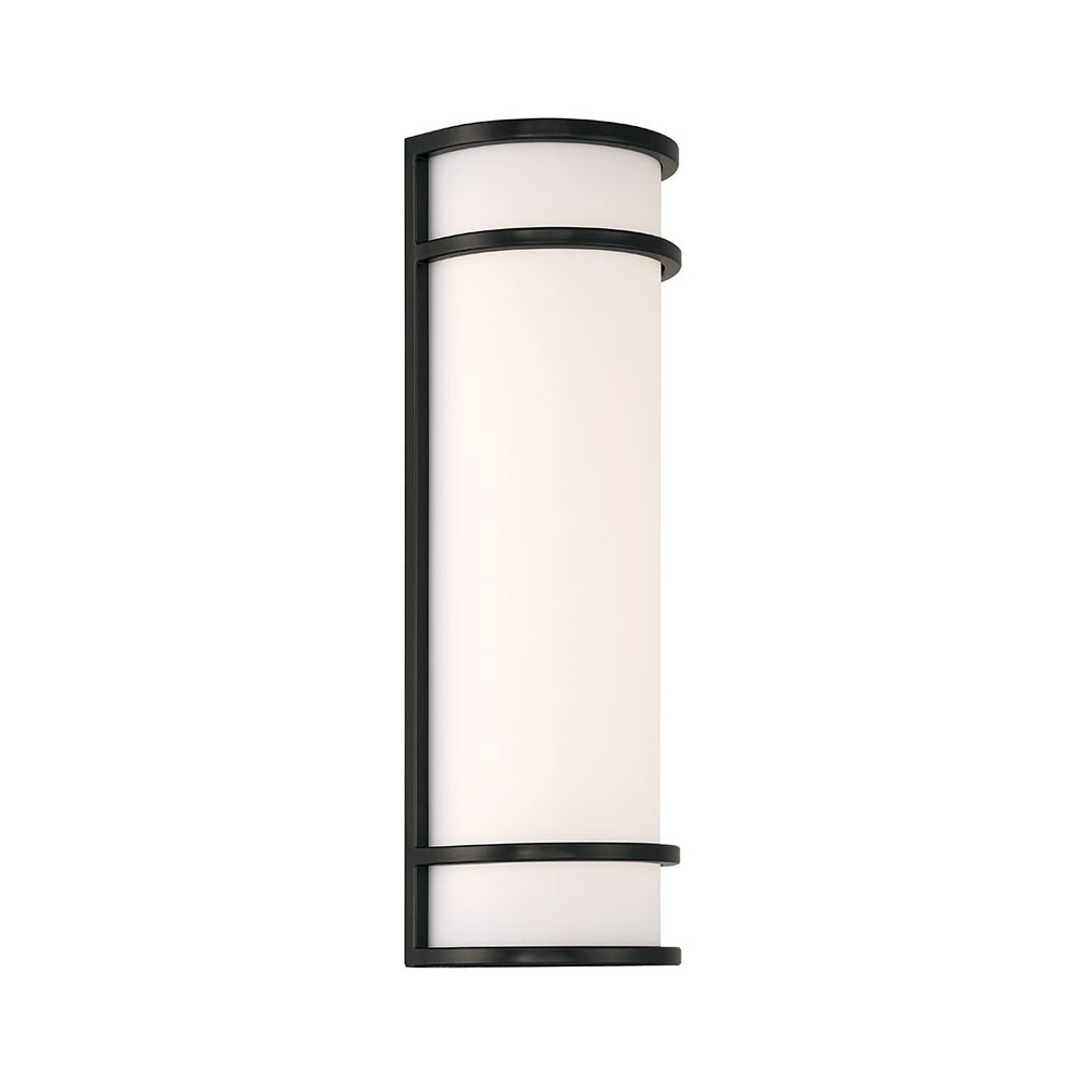 Dual Voltage Outdoor LED Wall Mount. Picture 1