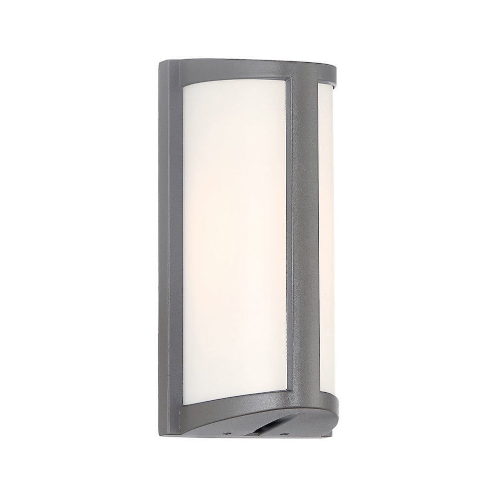 Outdoor LED Wall Mount in Satin Color. Picture 1