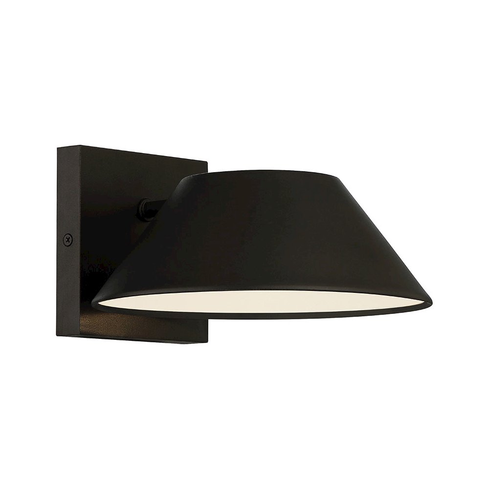 Outdoor LED Wall Mount in Black Color. Picture 1