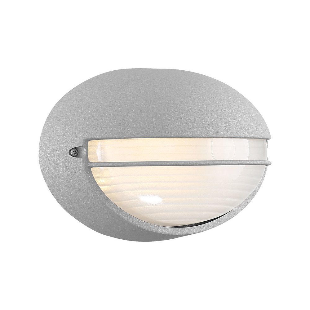 Outdoor LED Bulkhead in Satin Color. Picture 1