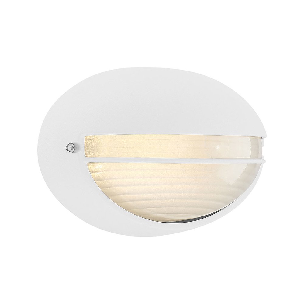 Outdoor LED Bulkhead in White Color. Picture 1