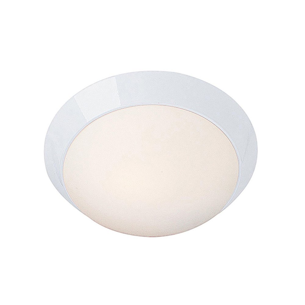 Flush Mount in White Color. Picture 1