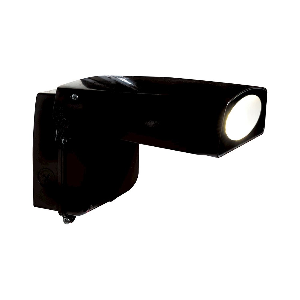 Outdoor Adjustable LED Wall Mount in Black Color. Picture 1