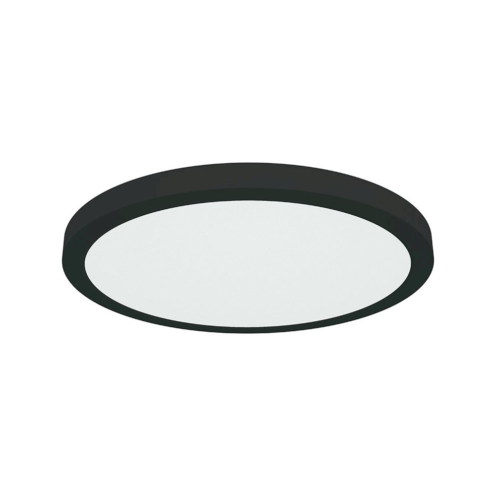 LED Flush Mount in Black Color. Picture 1
