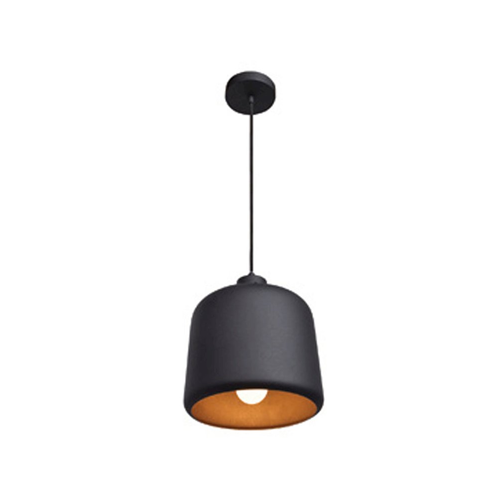 Pendant in Matte Black Color. Picture 1