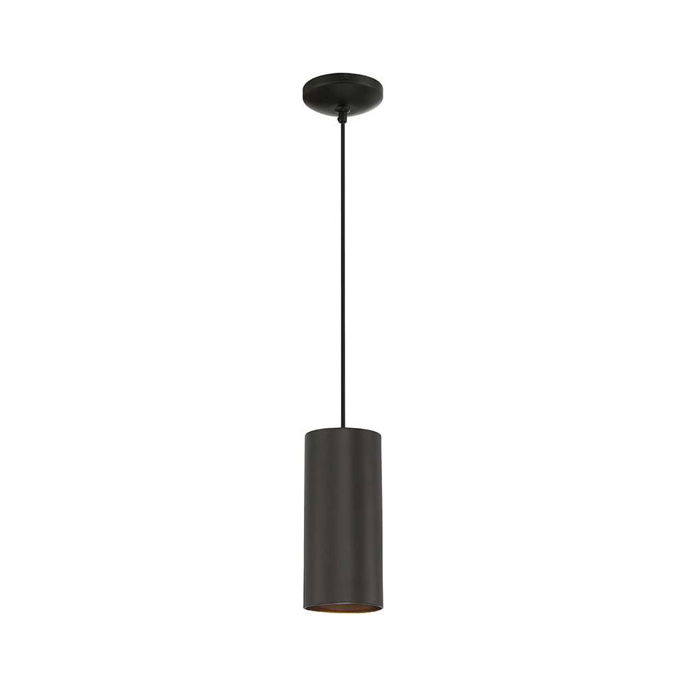 Pendant in Matte Black Color. Picture 1