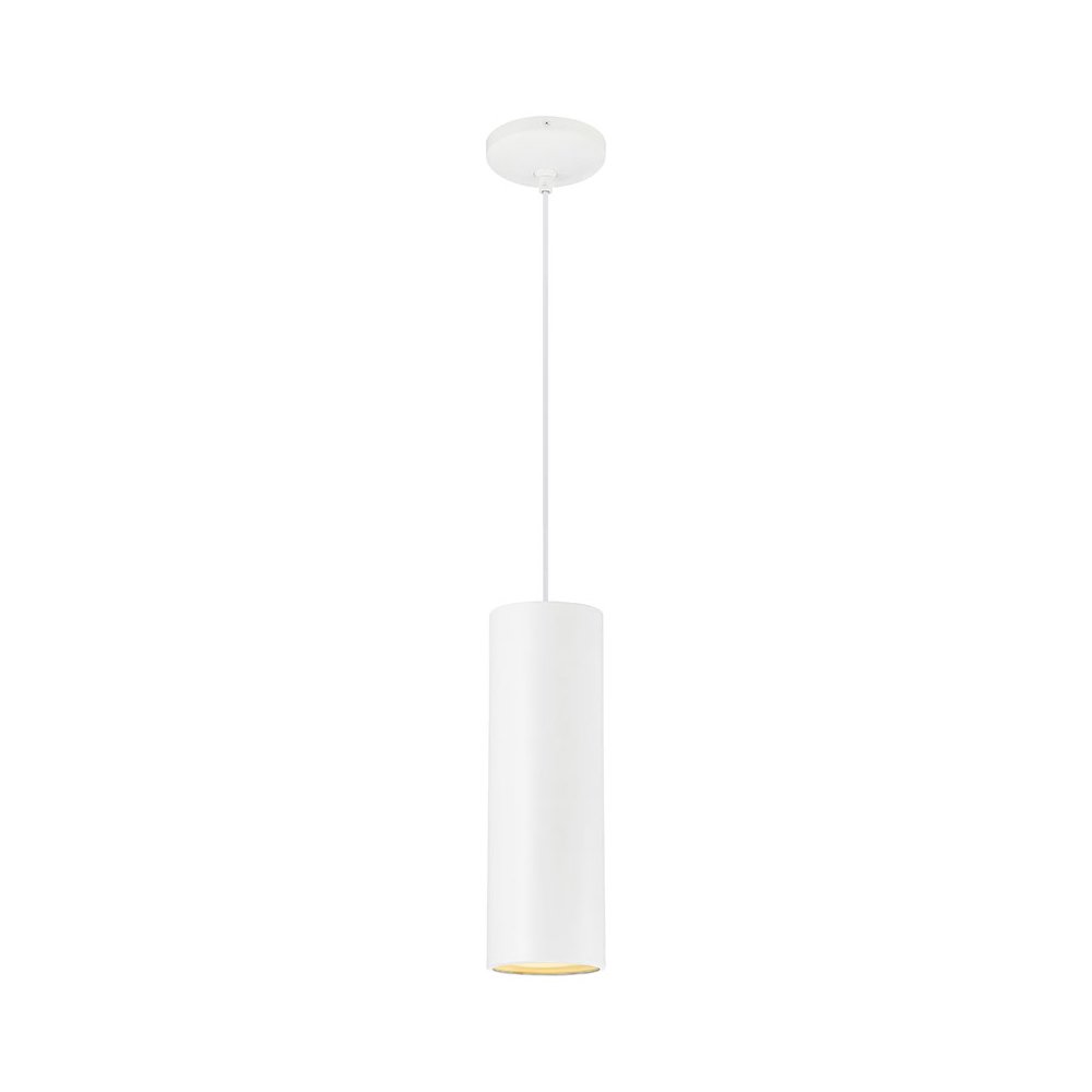 Pendant in Matte White Color. Picture 1