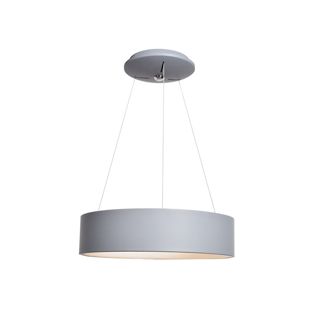 Dual Voltage LED Pendant in Gray Color. Picture 1