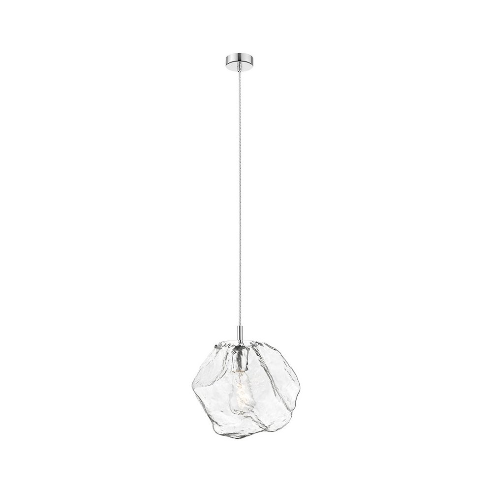 LED Pendant in Chrome Color. Picture 1
