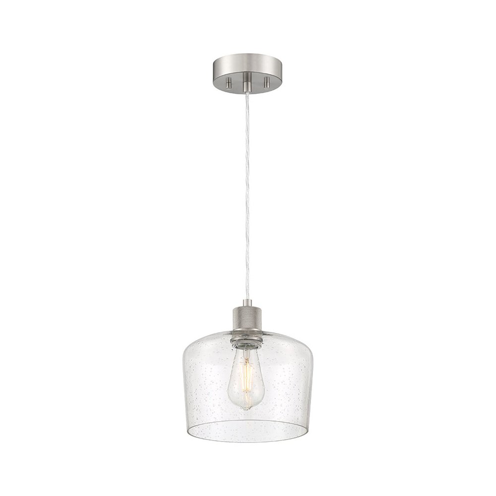 Chardonnay LED Pendant in Brushed Steel Color. Picture 1