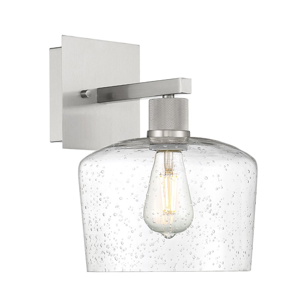 Chardonnay LED Wall Sconce in Brushed Steel Color. Picture 1
