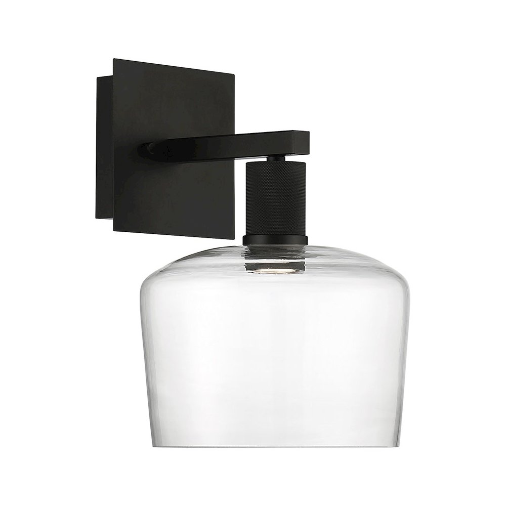 Chardonnay LED Wall Sconce in Matte Black Color. Picture 1