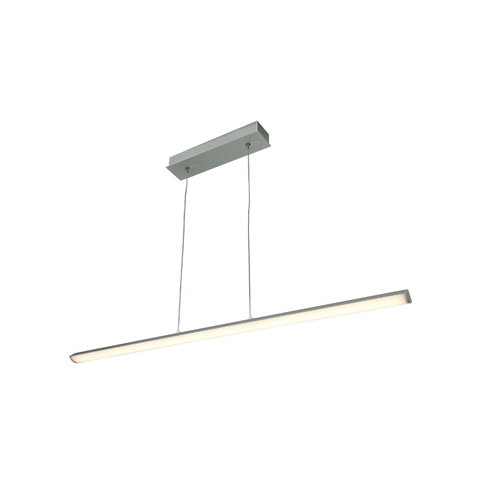 LED Linear Pendant in Silver Color. Picture 1