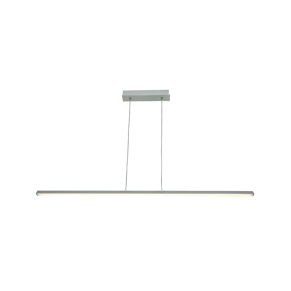 LED Linear Pendant in Silver Color. Picture 1