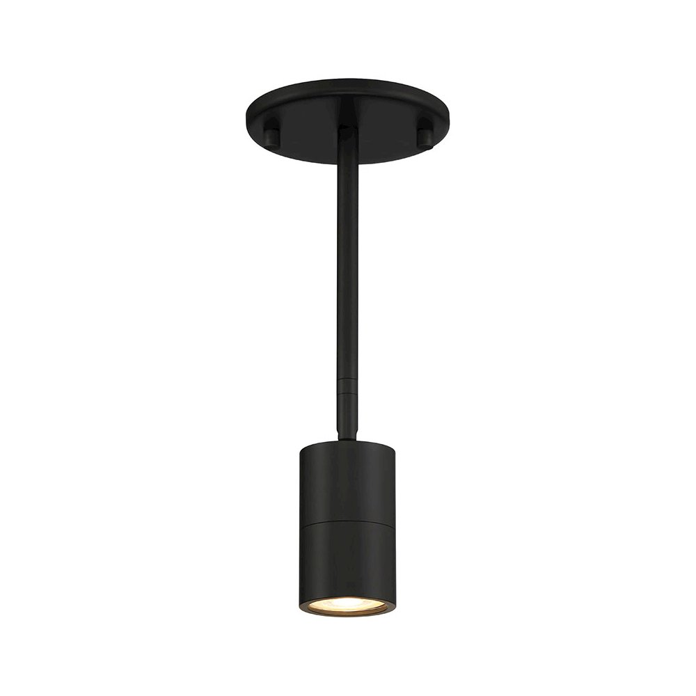 1 Light LED Wall Or Ceiling Spotlight in Matte Black Color. Picture 1