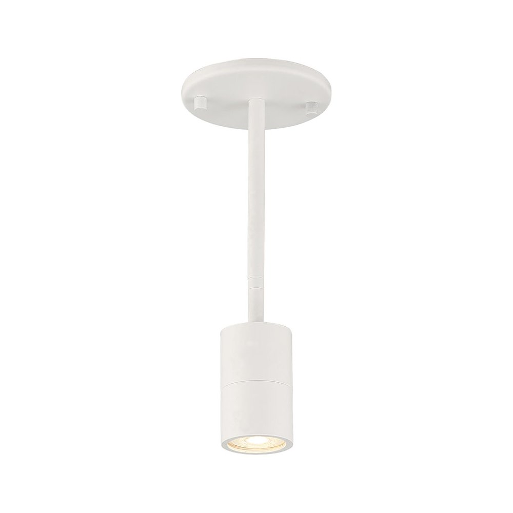 1 Light LED Wall Or Ceiling Spotlight in Matte White Color. Picture 1