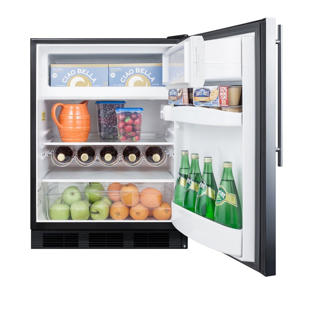 24" Wide Refrigerator-Freezer. Picture 3