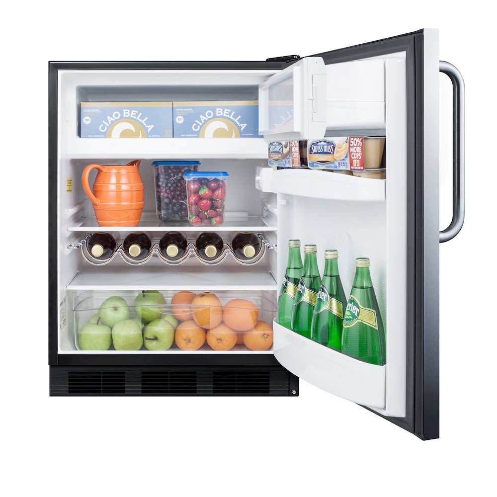 24" Wide Refrigerator-Freezer. Picture 3