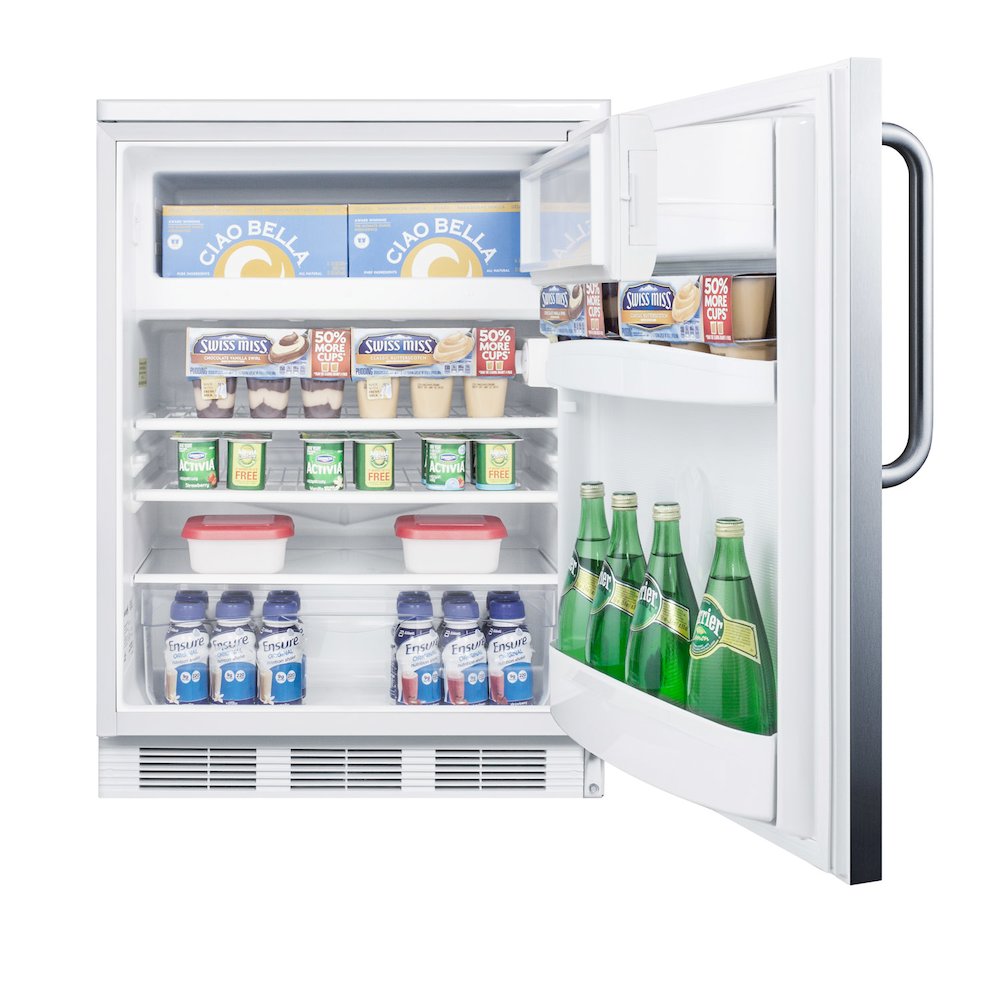 24" Wide Refrigerator-Freezer. Picture 3