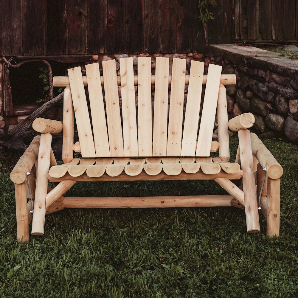 Cedar Log Glider. Picture 1