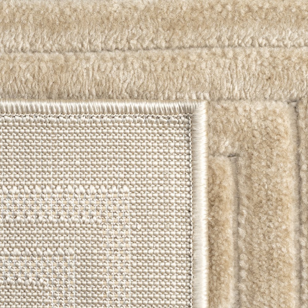 Atlas Durable Performance Area Rug Outdoor in Beige, 7'10" x 9'10". Picture 6