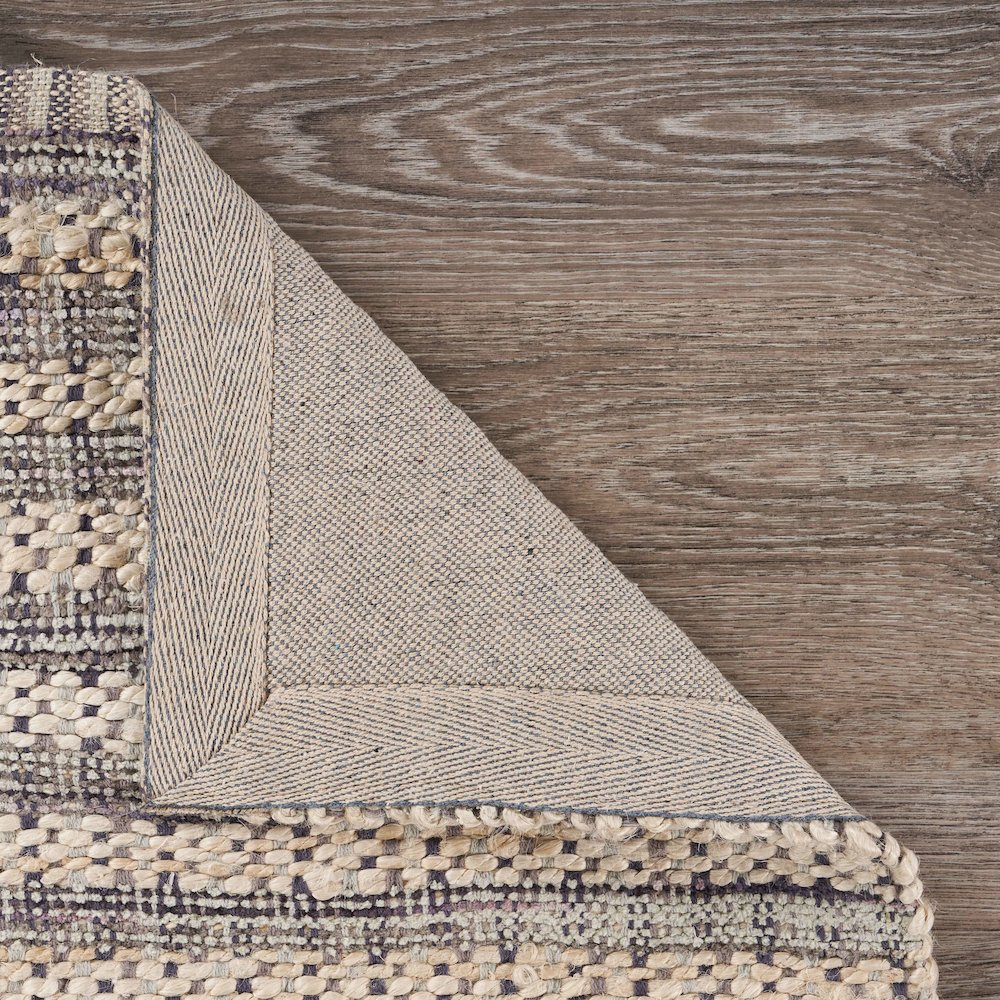 Bleached Naturals Jute Blend Area Rug Indoor in Gray/Ivory, 9' x 12'. Picture 4
