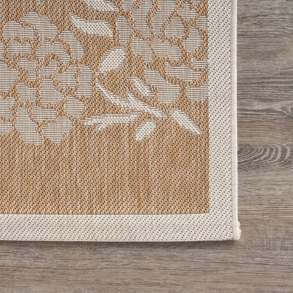 Catalina Durable Performance Area Rug Outdoor in Beige/Cream, 7'9" x 9'9". Picture 6