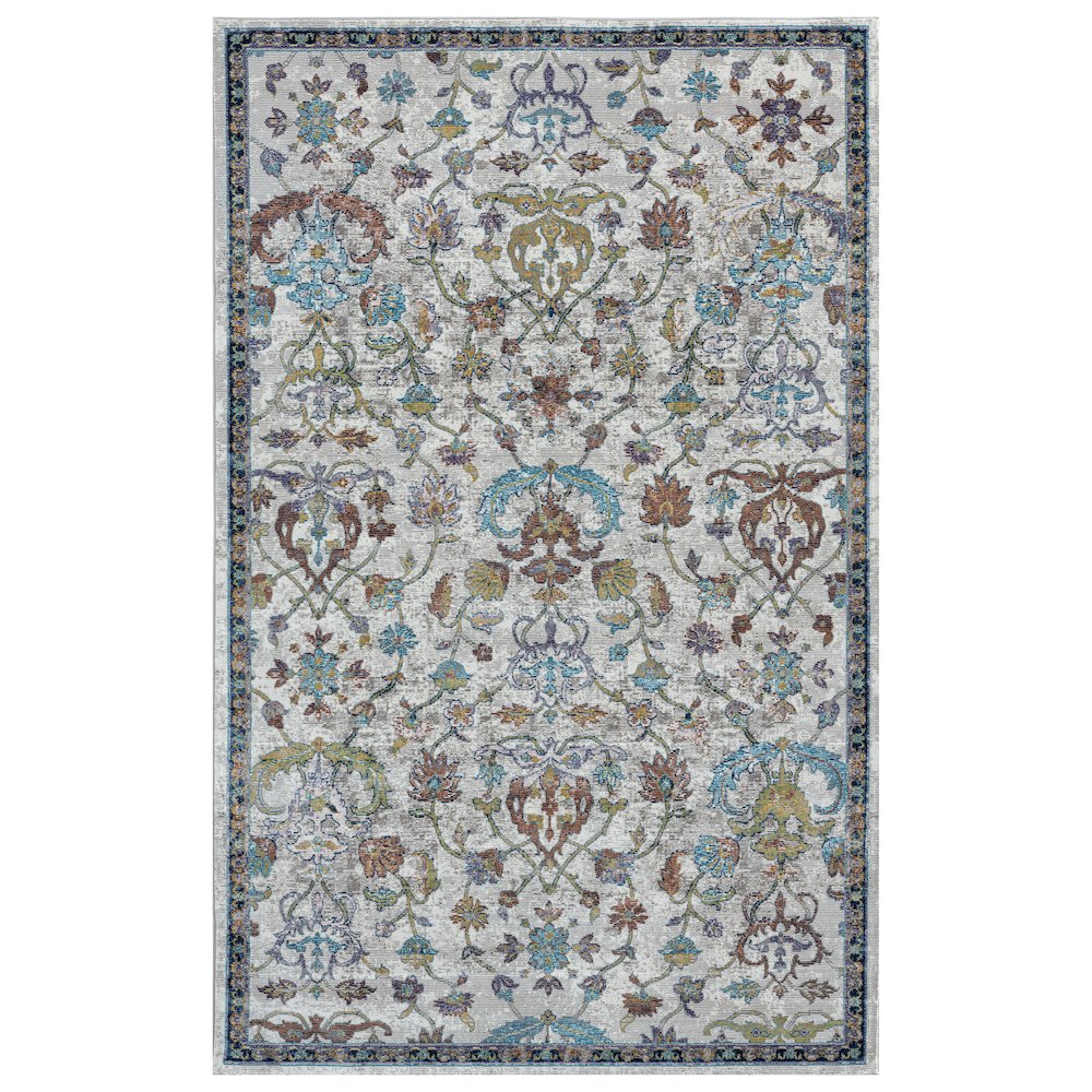 Gala Durable Performance Area Rug Indoor in Gray/Blue, 8'9" x 11'9". Picture 1