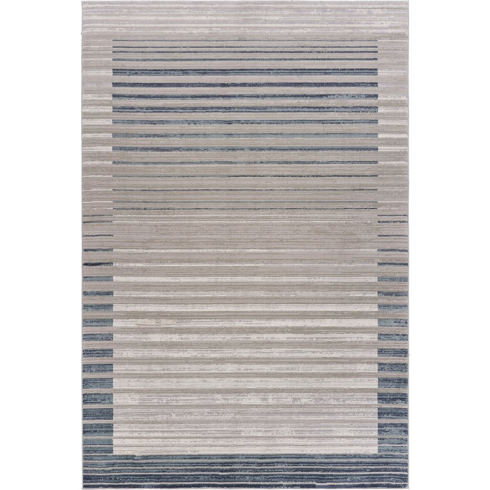 Imagine Durable Performance Area Rug Indoor in Cream/Blue, 7'9" x 10'9". Picture 1