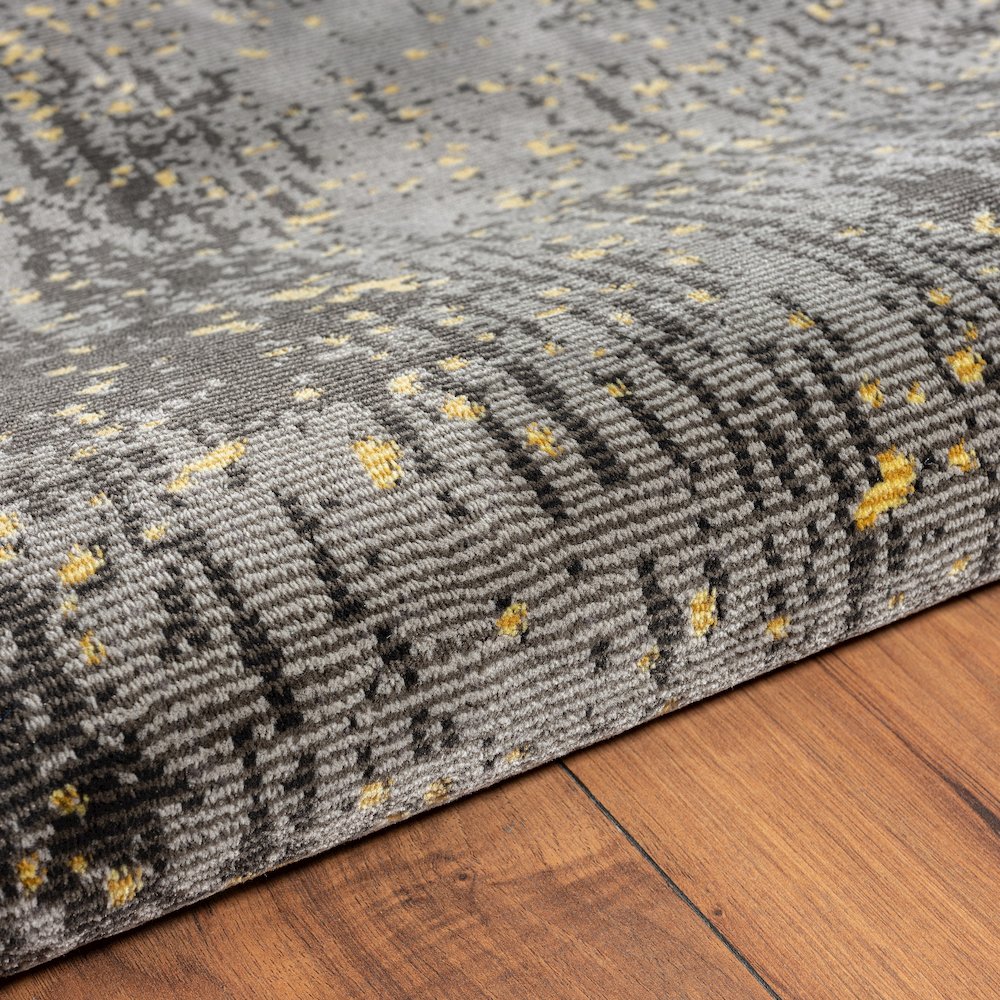Impulse Performance Blend Area Rug Indoor in Gray/Brown, 7'6" x 9'6". Picture 5