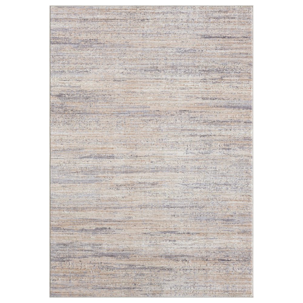 Lancaster Performance Blend Area Rug Indoor in Gray/Beige, 5' x 7'11". Picture 1