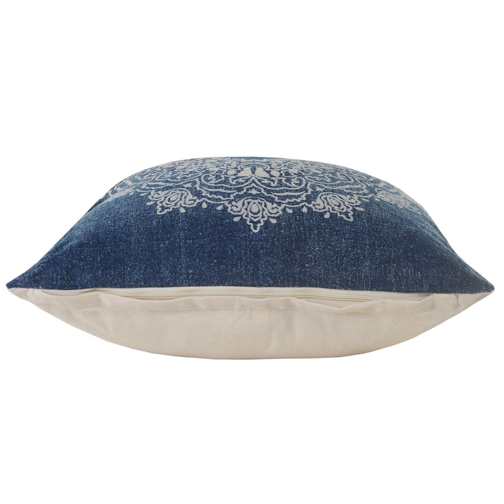 Bohemian Mandala Medallion Throw Pillow. Picture 3
