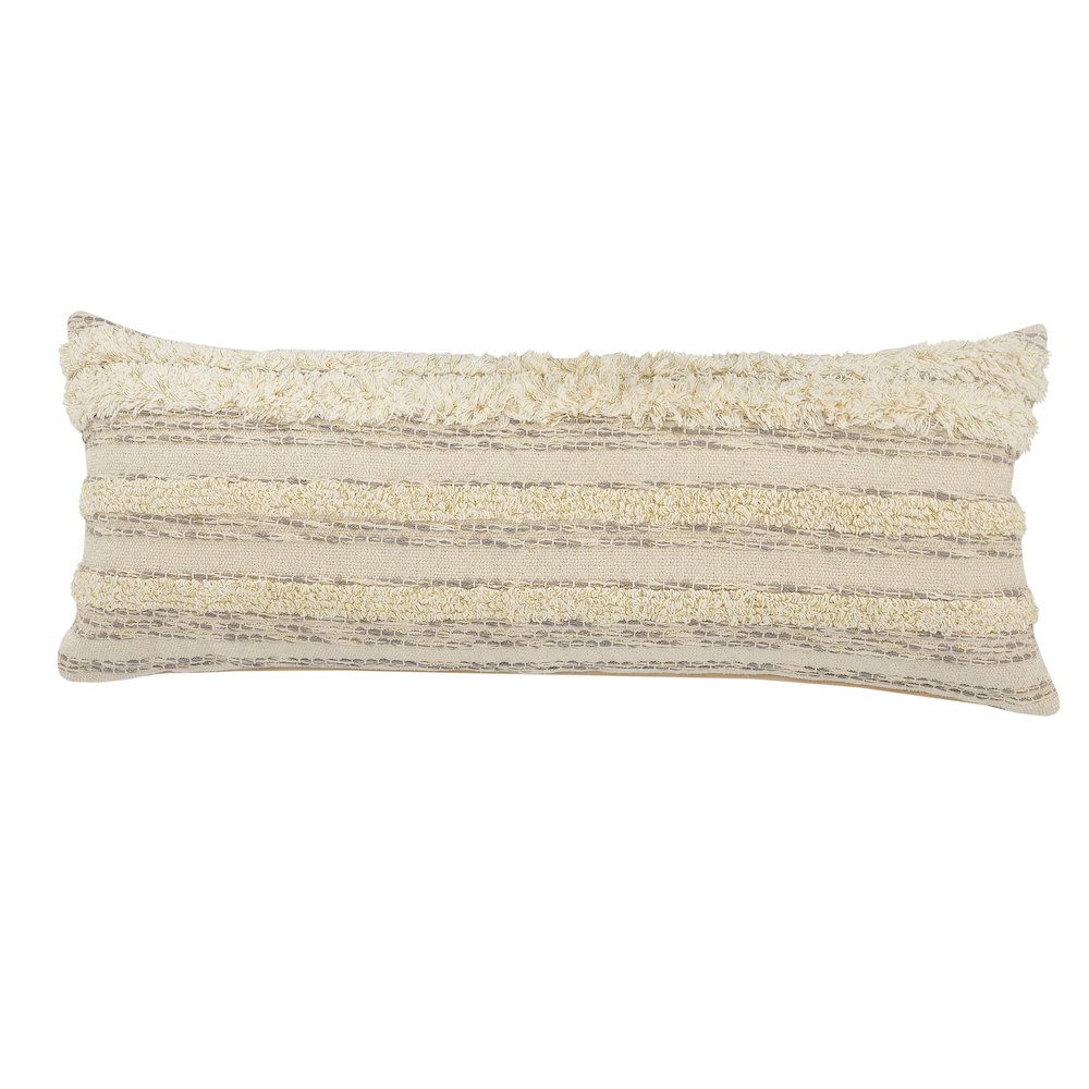 Gold Thread Luxury Throw Pillow. Picture 1