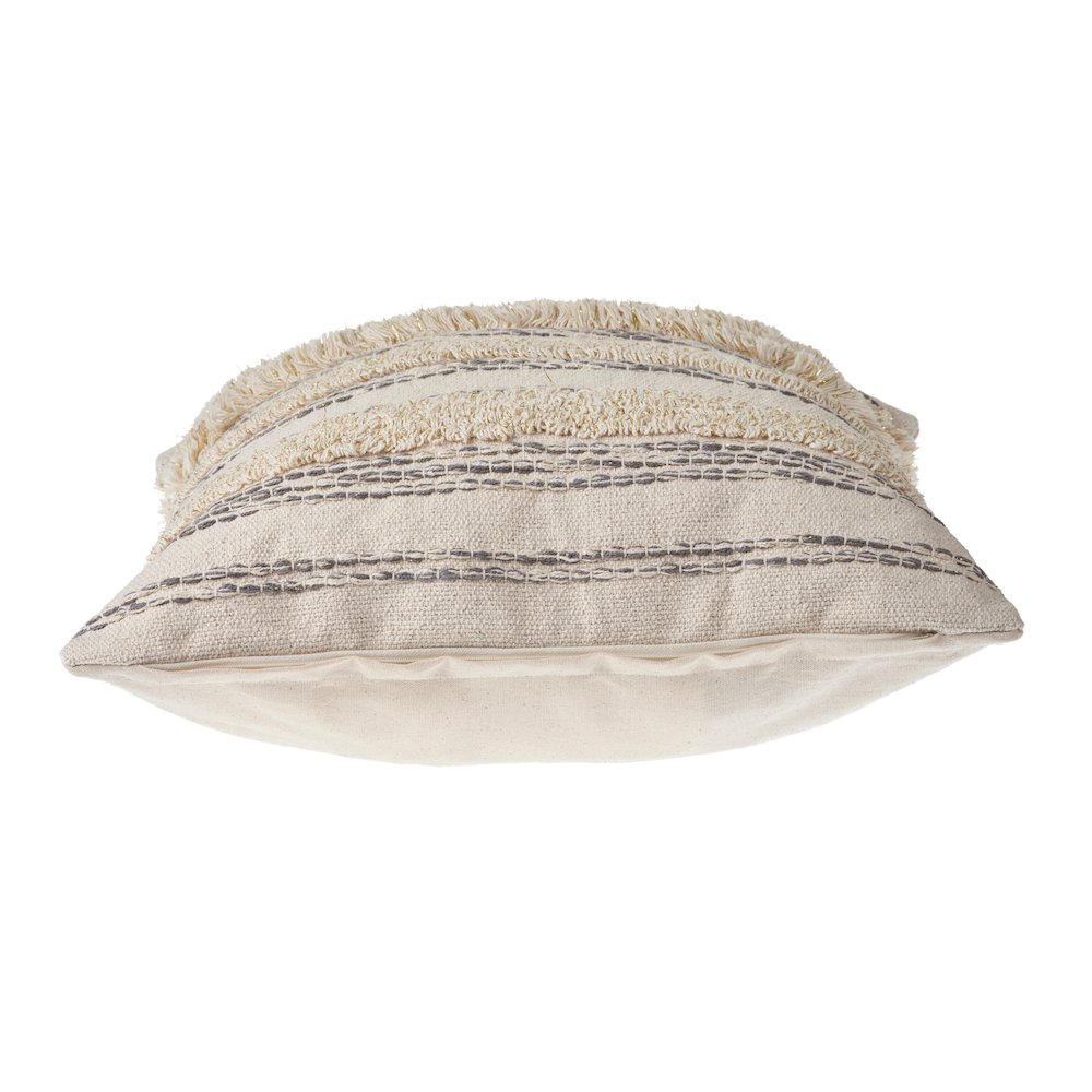 Gold Thread Luxury Throw Pillow. Picture 4