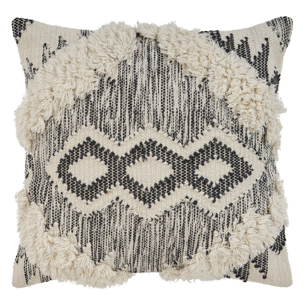 Ranch Style FauxFur Throw Pillow. Picture 1