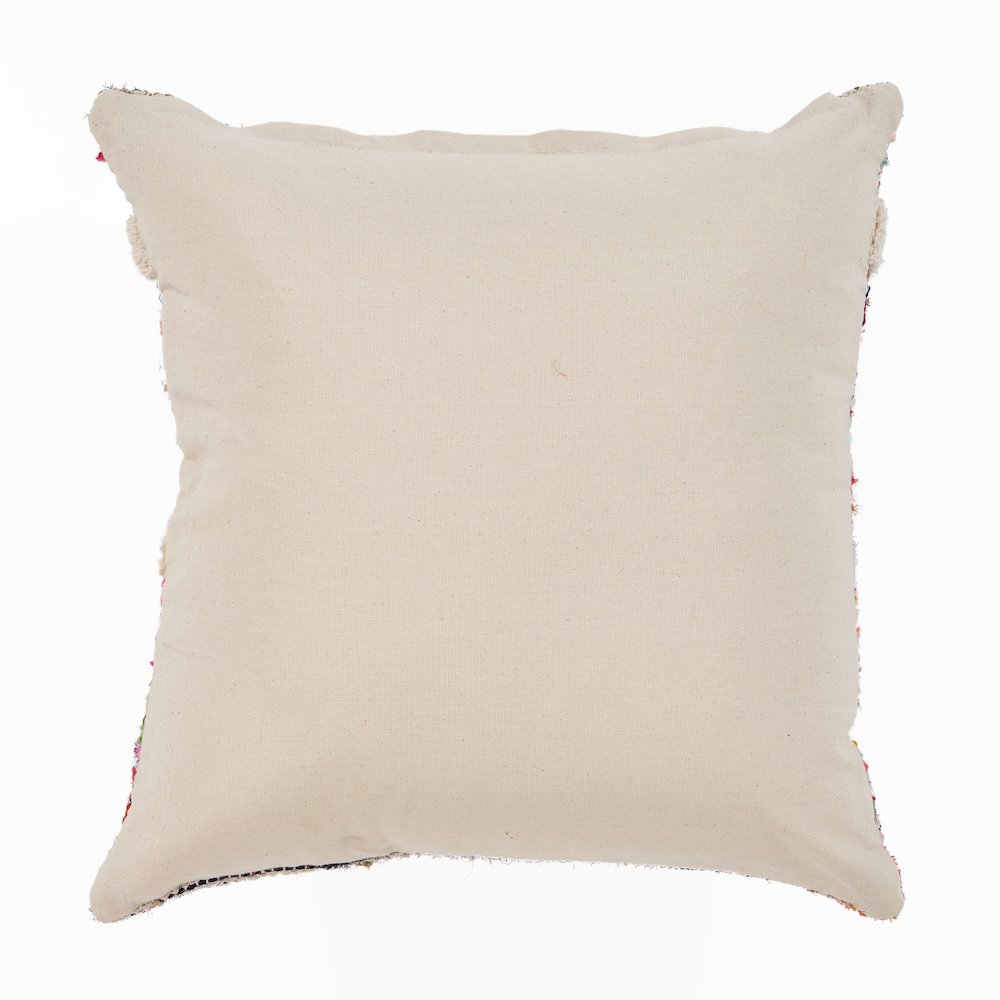 White Diamond Chevron Throw Pillow. Picture 5