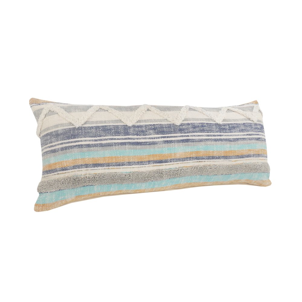 Multicolored Chevron Throw Pillow. Picture 5