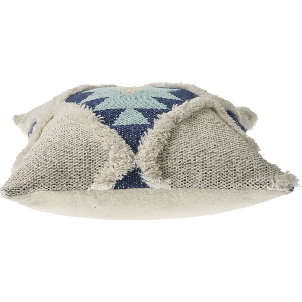Tufted Winter Paradise Throw Pillow. Picture 3