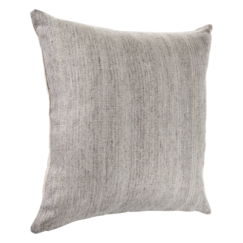 Distressed Gray Blend Throw Pillow. Picture 5