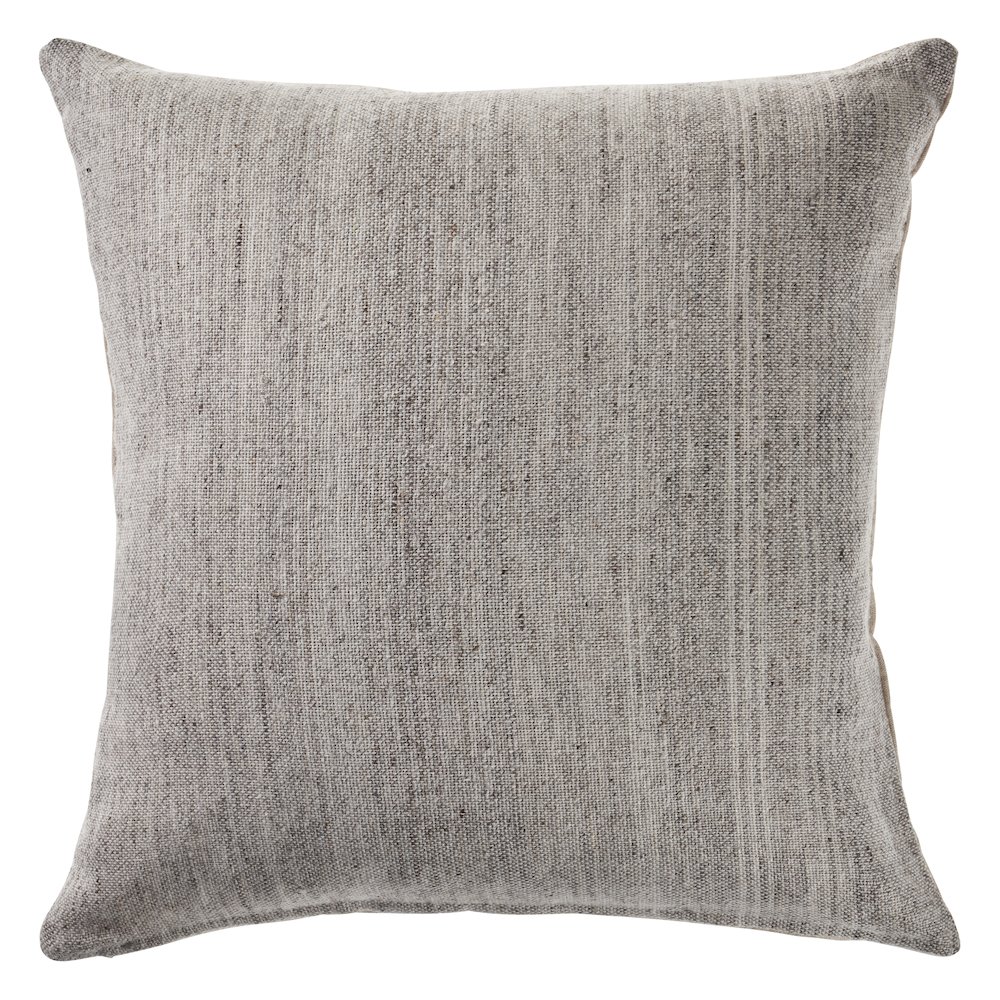 Distressed Gray Blend Throw Pillow. Picture 1