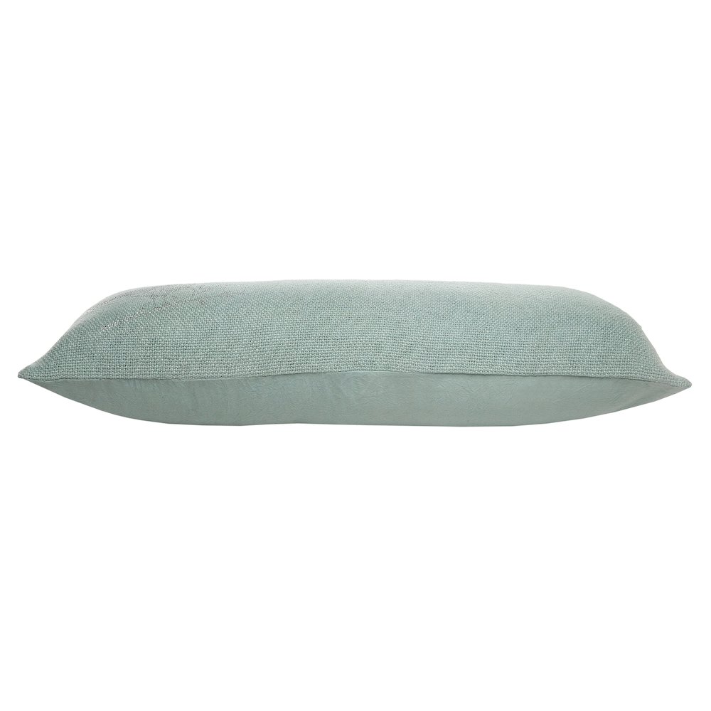 Silver Pirched Bird Lumbar Pillow. Picture 2