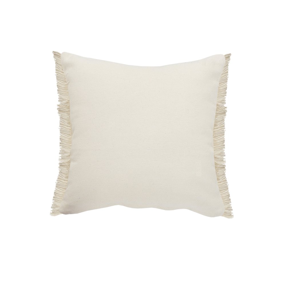 Atlantis Americana Striped Throw Pillow with Jute Braiding. Picture 7