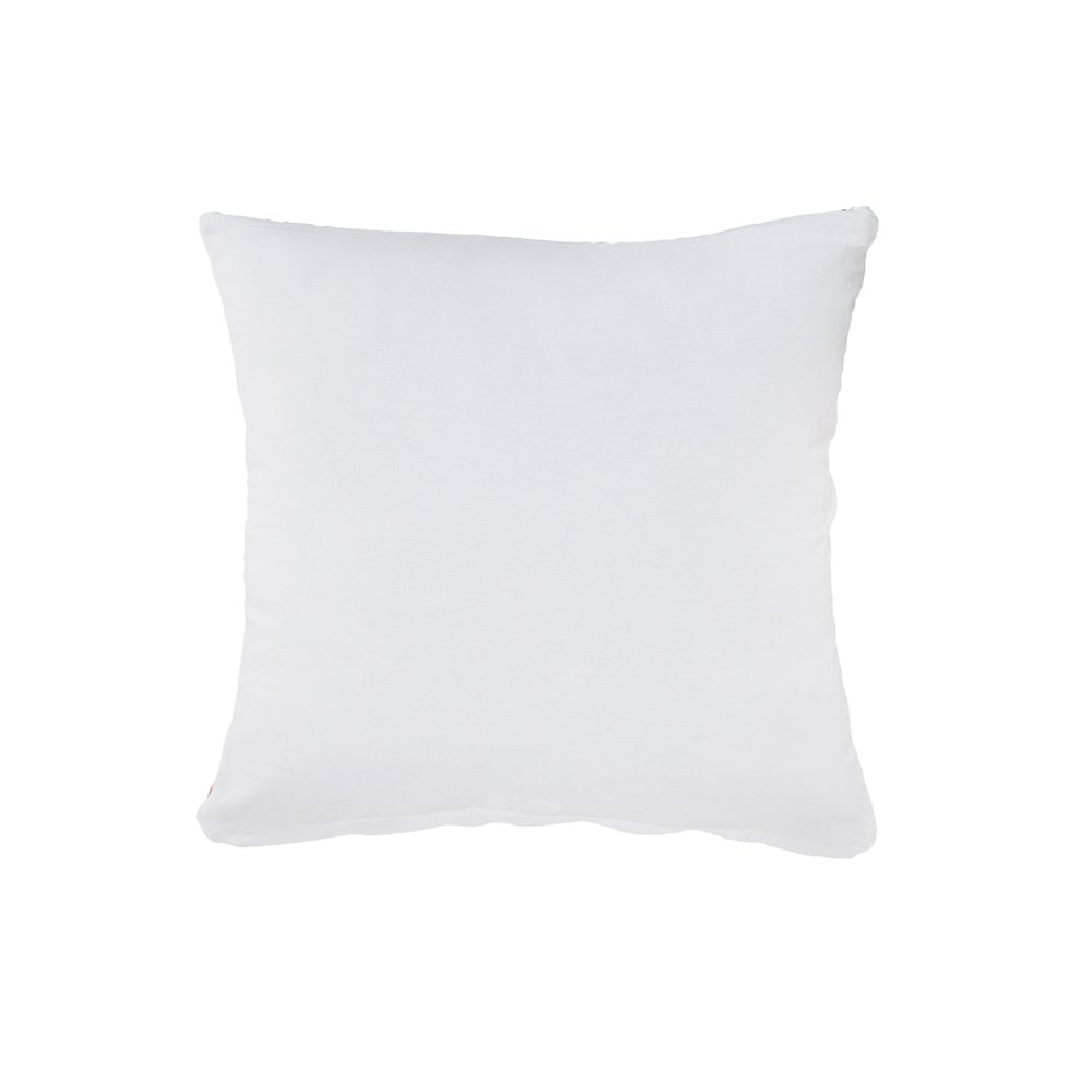 Casual Apricot and White Geometric Striped Throw Pillow. Picture 7