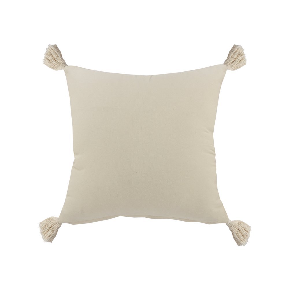Fringe Festival Blue Color Block Throw Pillow. Picture 7
