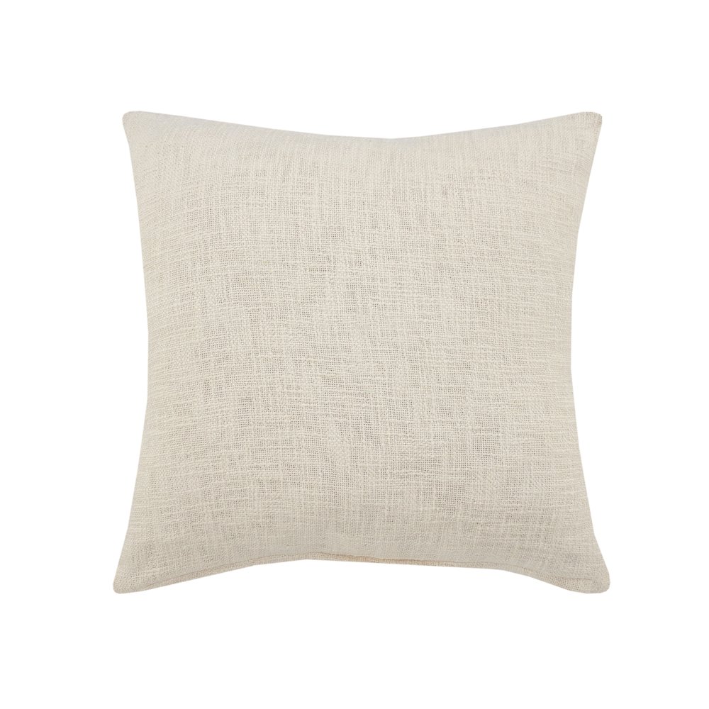 Embroidered Damask Medallion Throw Pillow. Picture 7