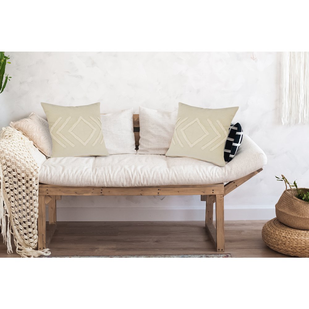 Directional Diamond Throw Pillow. Picture 9